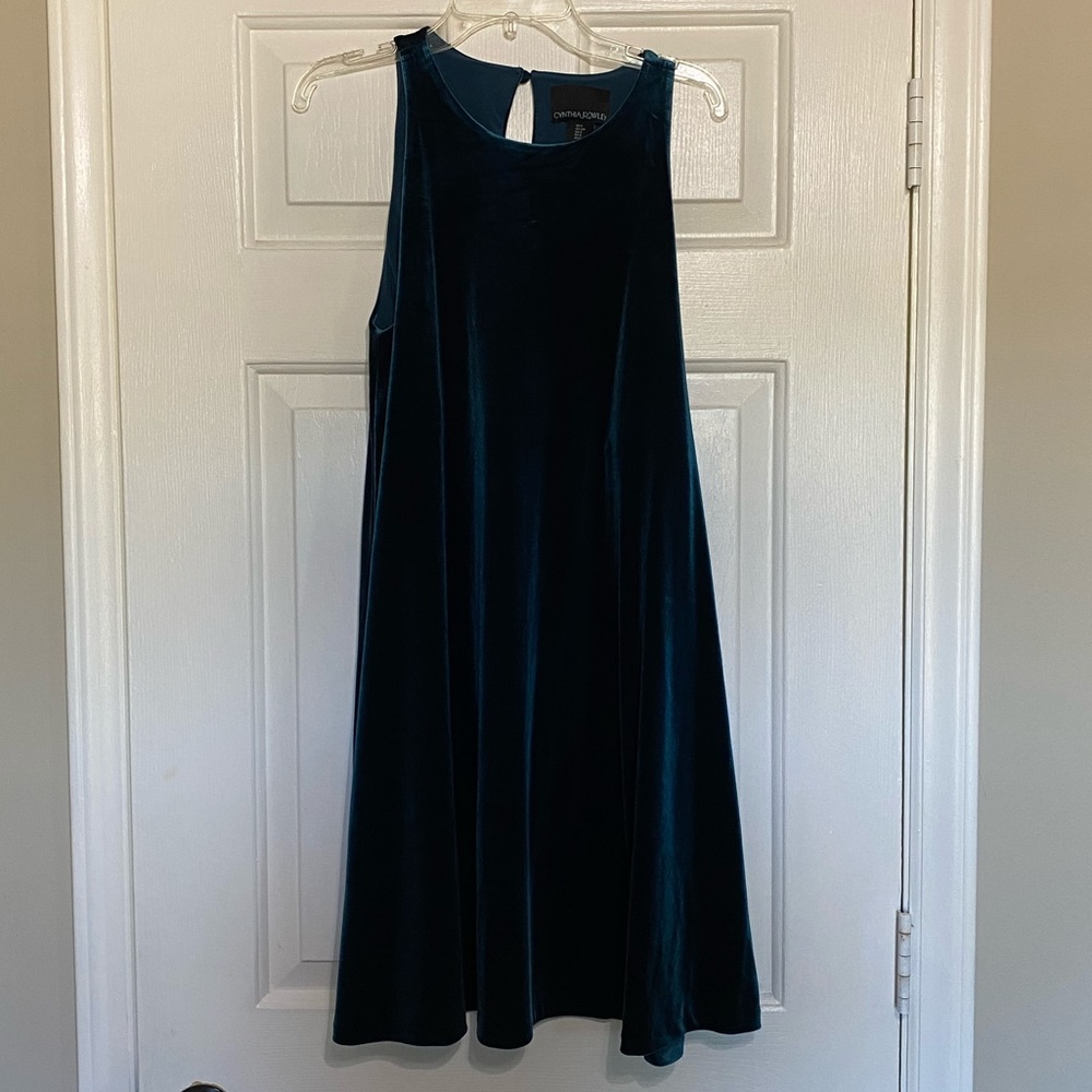 Cynthia Rowley Velvet Dress Size Small